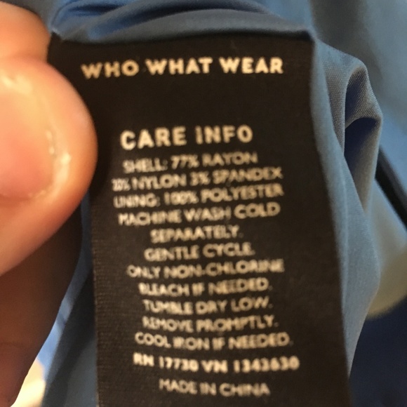 XS Who What Wear Women's Classic Blazer - Picture 5 of 5